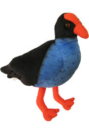 NZ Wildlife Soft Toy - Pukeko