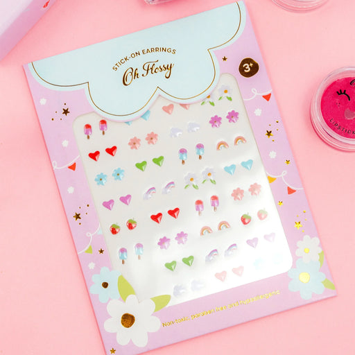 Oh Flossy - Stick on Earrings (30 pairs)