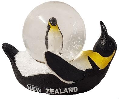 NZ Penguin Snow Globe