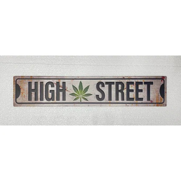 Man Cave - High Street Sign