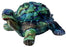 NZ Ornament - Polystone Paua Turtle 60mm