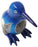 NZ Ornament - Polystone Resin Kiwi - Blue 45mm