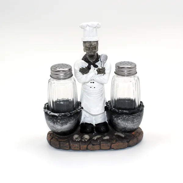 Salt & Pepper Set - Skeleton Chef
