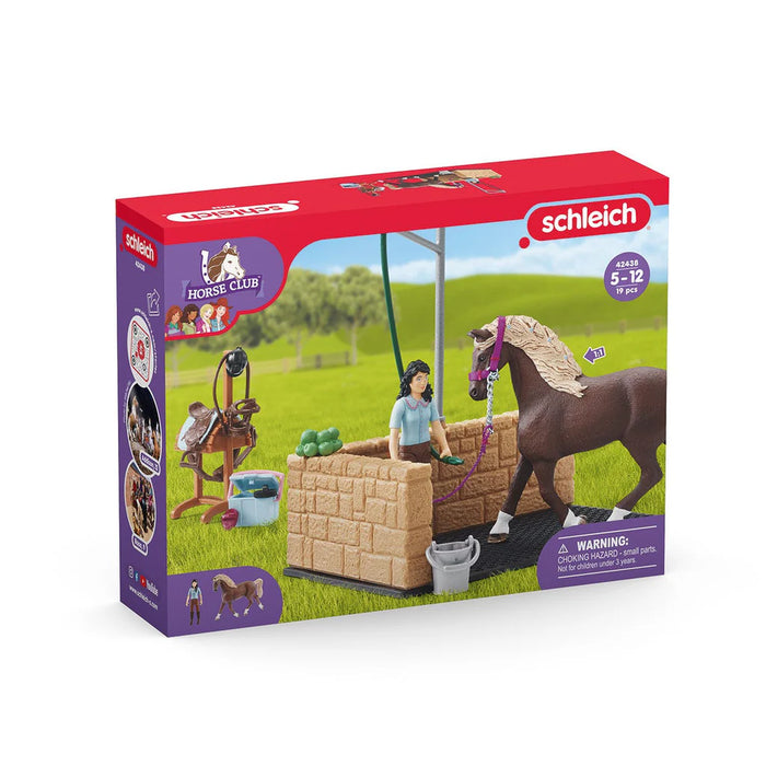 Schleich - Horse Club Washing Area with Emily & Luna