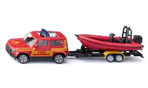 Siku 1608 - Land Rover Defender with Boat