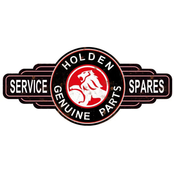 Man Cave - Holden Service Wall Plaque