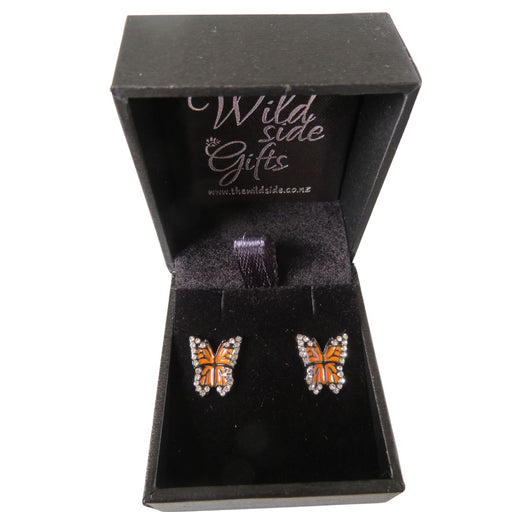 Wildside ER62 - Monarch Butterfly Stud Earrings