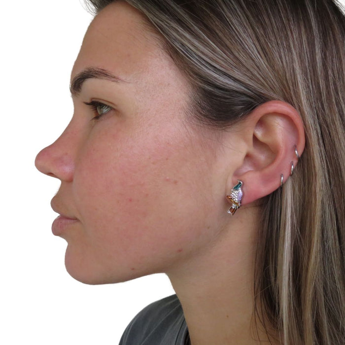 Wildside ER65 - Kereru Stud Earrings