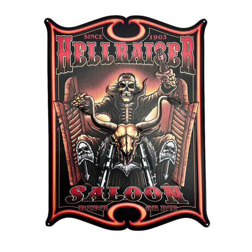 Man Cave - Hellraiser Saloon Sign