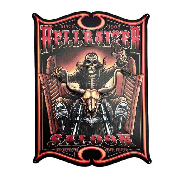 Man Cave - Hellraiser Saloon Sign