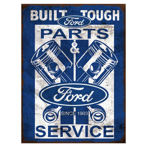 Man Cave - Ford Built Tough Sign