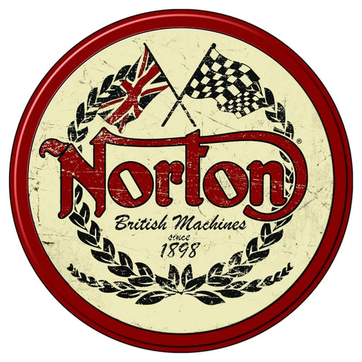 Man Cave - Norton Sign