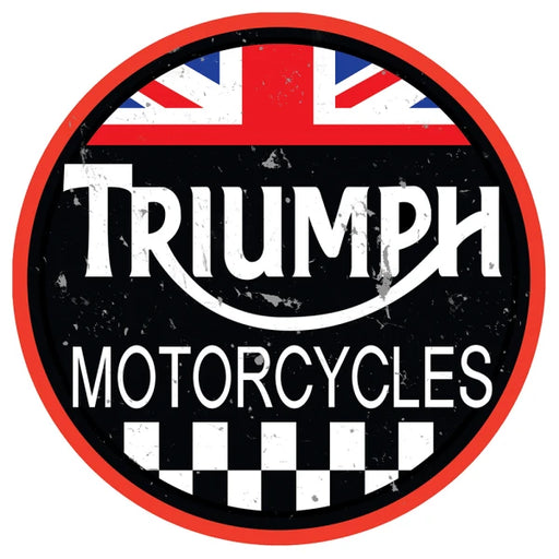 Man Cave - Triumph Sign