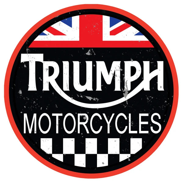 Man Cave - Triumph Sign