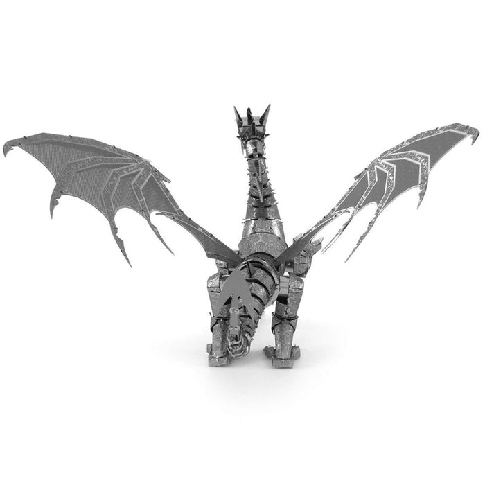 Metal Earth - ICONX Silver Dragon