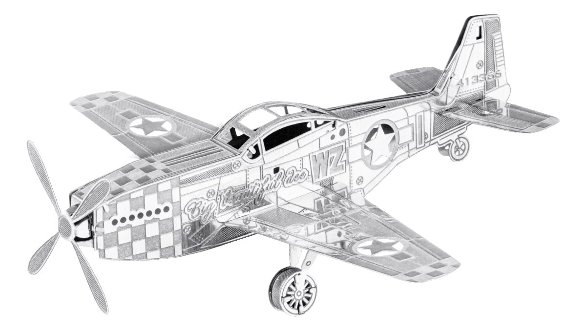 Metal Earth - P-51 Mustang