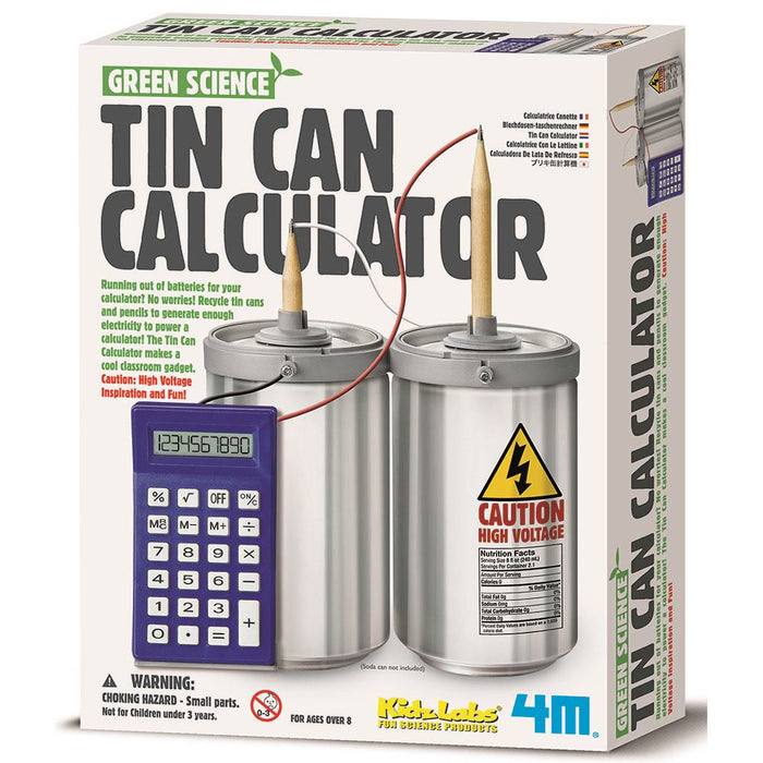 4M Green Science - Tin Can Calculator Kit