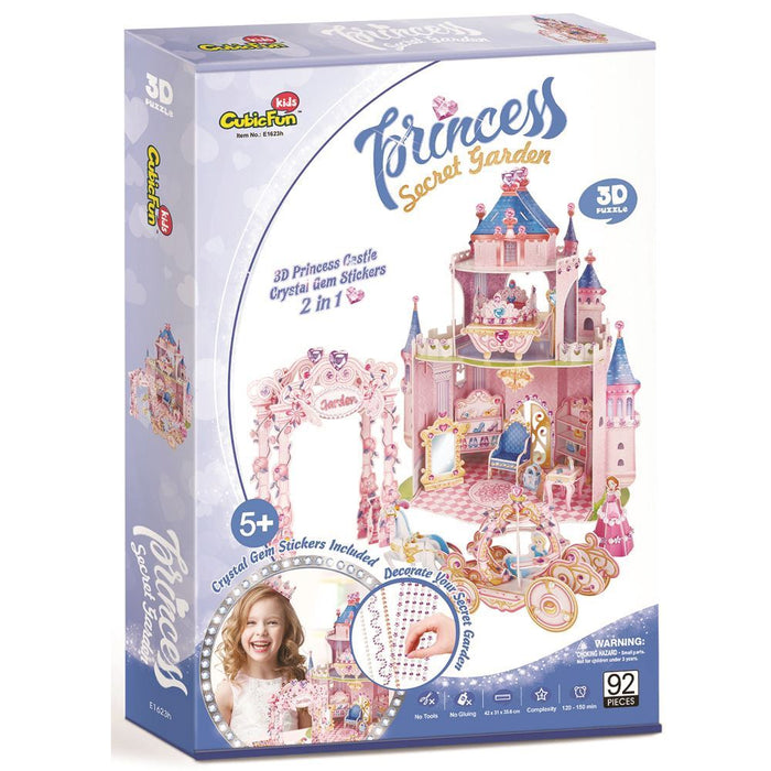 CubicFun 3D Puzzle - Princess Secret Garden