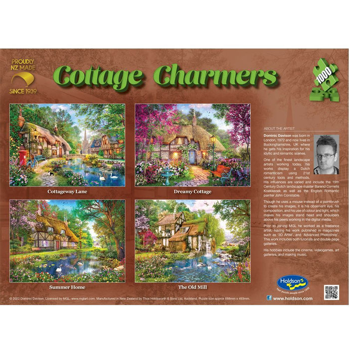 Holdson 1000pc Cottage Charmers - The Old Mill
