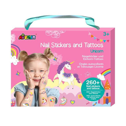 Avenir: Nail Stickers and Tattoos - Unicorn