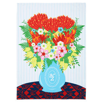 H&B Tea Towel Vase