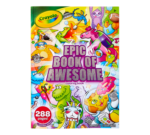 Crayola - Epic Book of Awesome Coloring Book