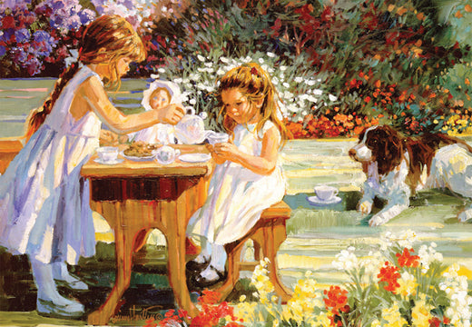 Holdson 500pc Puzzle Flower Tots - Tea for Four