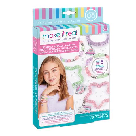 Make it Real - Jewelry Collection - Sparkly Spirals Jewelry