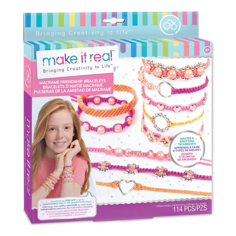 Make it Real - Macrame Friendship Bracelets