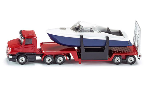 Siku 1613 - Scania Low Loader with Speed Boat