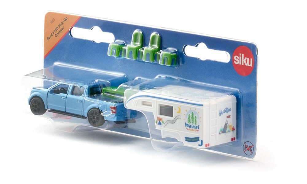Siku 1693 Super - Ford F150 Pick-Up Camper