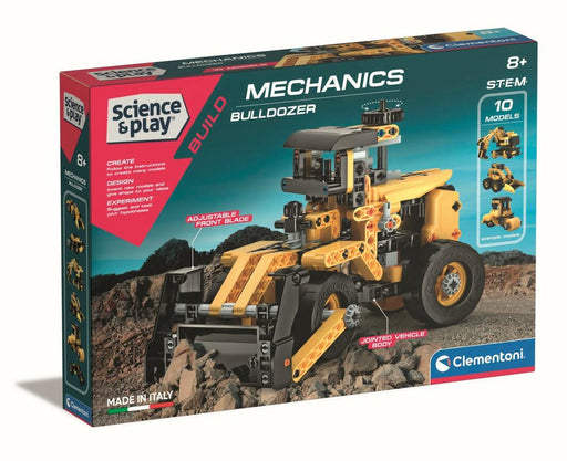 Clementoni Science & Play - BUILD Mechanics Bulldozer