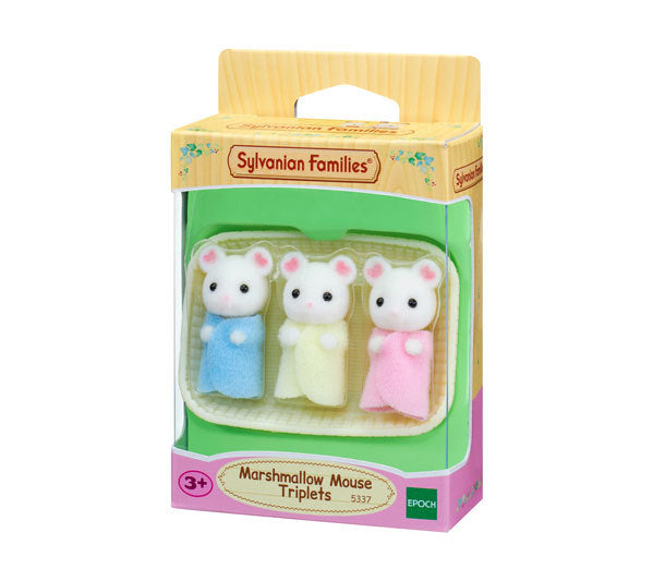 Sylvanian Families - Marshmallow Mouse Triplets
