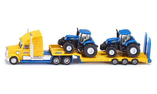 Siku 1805 Farmer - 1:87 Freightliner Truck with 2 New Holland Tractors