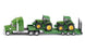 Siku 1837 Farmer - 1:87 Freightliner Low Loader Truck with 2 John Deere Tractors