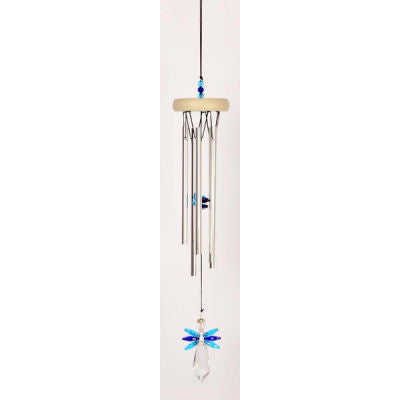 Natures Melody - Gem Chime With Crystal Angel