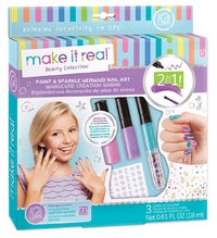 Make it Real - Beauty Collection - Paint & Sparkle Mermaid Nail Art