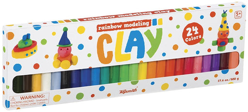 Toysmith - Rainbow Modelling Clay (24 colour pack)