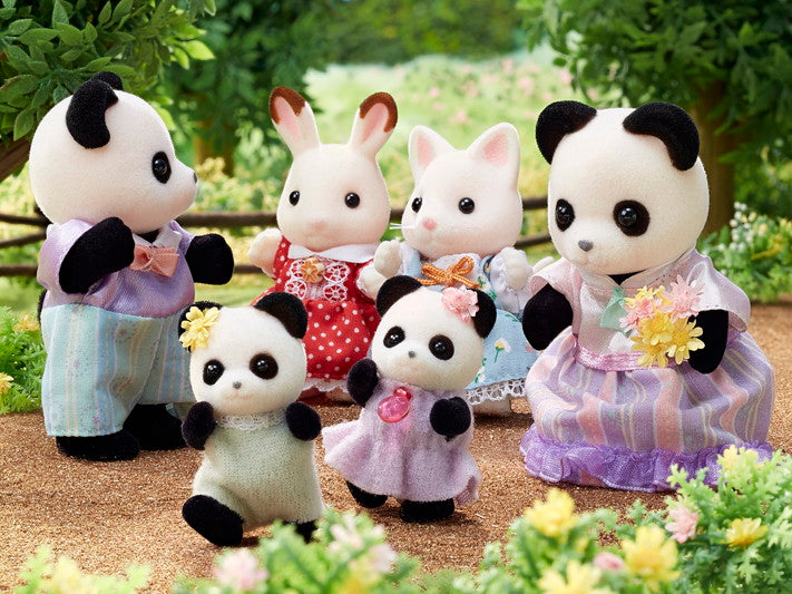 Toy Wilder Panda Family - Panda Family - Sylvanian Families, Toy Hobby