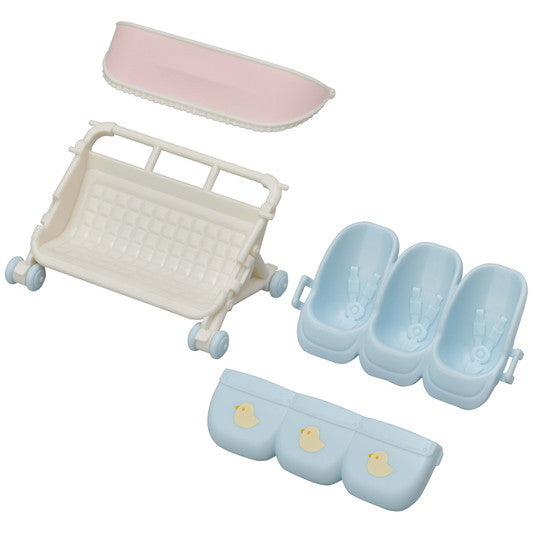 Sylvanian Families - Triplets Stroller