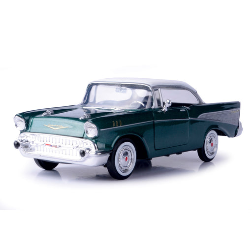 MotorMax Timeless Legends 1:24 - 1957 Chevy Bel Air Metallic Green