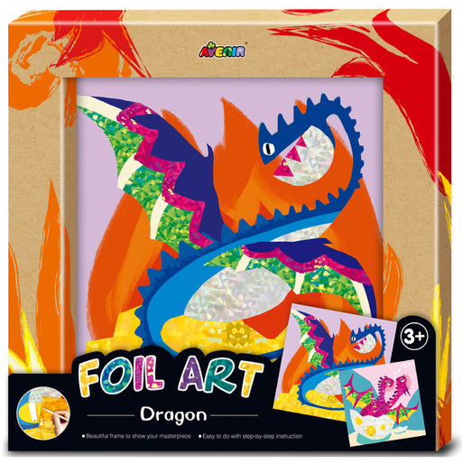 Avenir: Photo Frame Kit - Foil Art Dragon