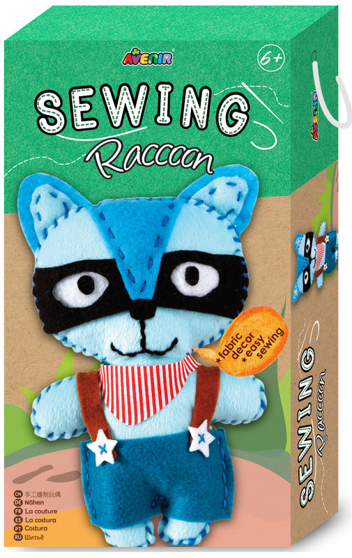 Avenir: Sewing Raccoon Small