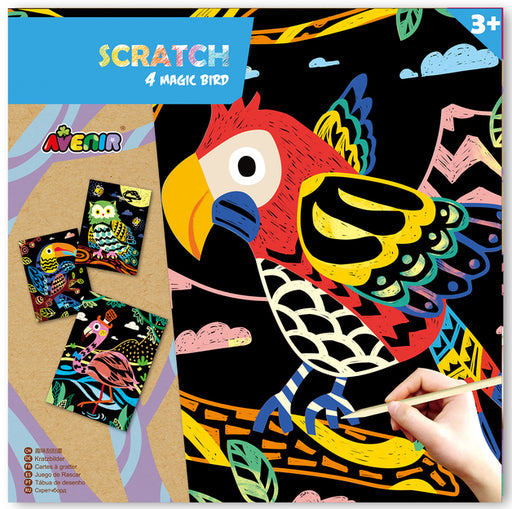 Avenir: Scratch Kit - 4 Magic Birds