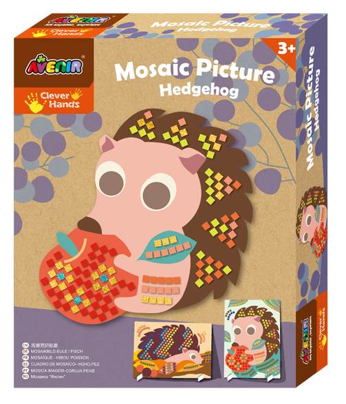 Avenir: Mosaic Picture - Hedgehog