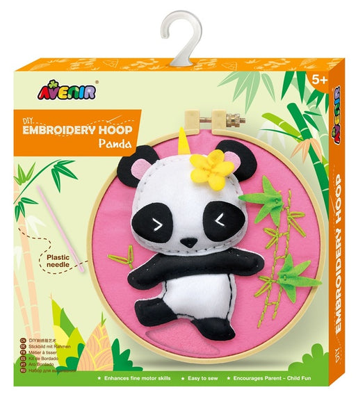 Avenir: DIY Embroidery Hoop - Panda