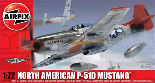 Airfix - 1:72 North American P-51D Mustang