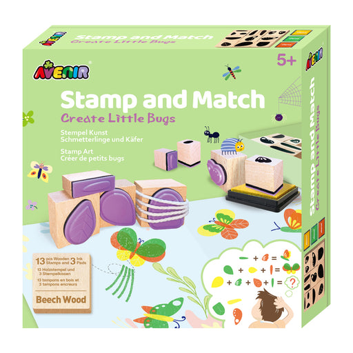 Avenir: Stamp and Match - Create Little Bugs