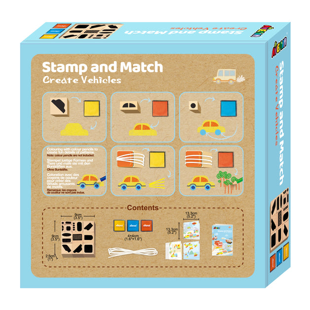 Avenir: Stamp and Match - Create Vehicles
