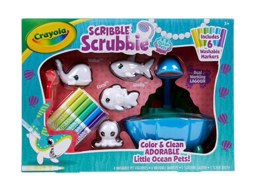 Crayola Scribble Scrubbie - Pets Ocean Lagoon Playset